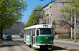 Tatra-T3SU #278 7-го маршрута на улице Котлова за перекрестком с улицей Красноармейской