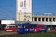 Tatra-T3SUCS #278 6-го маршрута на РК "Южный вокзал"