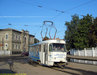 Tatra-T3SU #293 13-го маршрута на перекрестке переулков Лосевского и Пискуновского