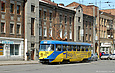 Tatra-T3SU #299 2-го маршрута на улице Кирова в районе улицы Плехановской