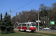 Tatra-T3SUCS #301 20-го маршрута на улице Клочковской в районе Сосновой горки