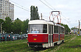 Tatra-T3SUCS #304 7-го маршрута на улице Клочковской возле перекрестка с улицей Близнюковской