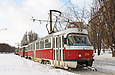 Tatra-T3SU #309 на улице Героев Труда