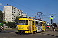 Tatra-T3SUCS #309 и Tatra-T3SUCS #310 5-го маршрута на проспекте Героев Сталинграда возле перекрестка с Балаклеевским въездом
