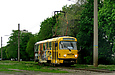 Tatra-T3SUCS #309 6-го маршрута на Салтовском шоссе в районе улицы Руслана Плоходько