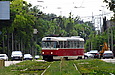 Tatra-T3SUCS #311 27-го маршрута на перекрестке улиц Плехановской и Морозова