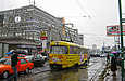 Tatra-T3SU #312 6-го маршрута на улице Пискуновской за перекрестком с улицей Энгельса