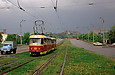 Tatra-T3SU #331-332 2-го маршрута на Новоивановском мосту