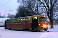 Tatra-T3SU #337 1-го маршрута на конечной станции "Ивановка"