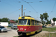 Tatra-T3SU #372 в ожидании техпомощи на перекрестке улицы Академика Павлова и улицы Семиградской