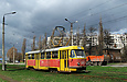 Tatra-T3SU #372 20-го маршрута на улице Клочковской в районе перекрестка с Очаковской улицей