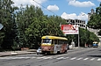 Tatra-T3SU #372 7-го маршрута на улице Красноармейской возле перекрёстка с улицей Коцарской