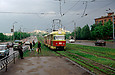 Tatra-T3SU #393-394 2-го маршрута на Новоивановском мосту