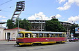 Tatra-T3SU #400 14-го маршрута на улице Плехановской возле стадиона "Металлист"