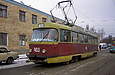 Tatra-T3SU #403 13-го маршрута в Пискуновском переулке