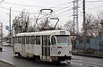 Tatra-T3SU #406 27-го маршрута на улице 1-й Конной Армии возле перекрестка с улицей Александра Невского