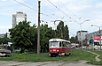 Tatra-T3SU #406 27-го маршрута на улице Академика Павлова возле улицы Бакулина
