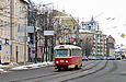 Tatra-T3SU #406 6-го маршрута на проспекте Московском в районе улицы Спартака