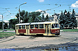 Tatra-T3SU #416 14-го маршрута нна улице Плехановской возле улицы Полевой