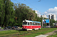 Tatra-T3SU #416 20-го маршрута на улице Клочковской в районе Сосновой Горки