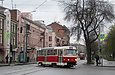 Tatra-T3SUCS #416 8-го маршрута на перекрестке улиц Молочной и Плехановской
