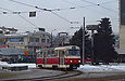 Tatra-T3SUCS #416 7-го маршрута на РК "Южный Вокзал"