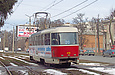 Tatra-T3SUCS #416 20-го маршрута на улице Клочковской на перекрестке с улицей 23 Августа