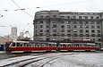 Tatra-T3SUCS #419-420 3-го маршрута на РК "Южный вокзал"