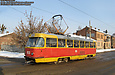 Tatra-T3SU #420 6-го маршрута на улице 1-ой Конной Армии