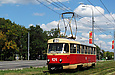 Tatra-T3SU #424 12-го маршрута на улице Сумской
