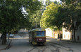 Tatra-T3SU #456 7-го маршрута в Рыбасовском переулке