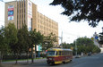 Tatra-T3SU #456 20-го маршрута на улице Красноармейской