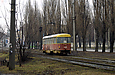 Tatra-T3SU #461 27-го маршрута на улице Академика Павлова в районе улицы Веринской