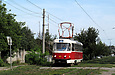 Tatra-T3SUCS #461 6-го маршрута на улице Академика Павлова напротив Сабуровского переулка