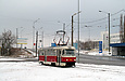 Tatra-T3SU #465 20-го маршрута на улице Клочковской возле улицы Промышленной