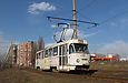Tatra-T3SU #471 20-го маршрута на улице Клочковской возле Алексеевской балки