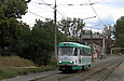 Tatra-T3M #471 7-го маршрута на улице Бажана в районе улицы Торговой