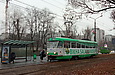 Tatra-T3M #471 20-го маршрута на улице Клочковской возле перекрестка с улицей Казахстанской