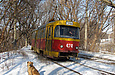 Tatra-T3SU #474 7-го маршрута на улице Клочковской в районе Алексеевской балки
