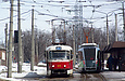 Tatra-T3A #475 и Т3-ВПНП #585 27-го маршрута на улице Академика Павлова возле перекрестка с Салтовским переулком