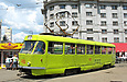 Tatra-T3SU #480 14-го маршрута на конечной станции "Южный вокзал"