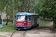 Tatra-T3SU #480 14-го маршрута на конечной станции "Улица Войкова"