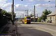 Tatra-T3SU #504 16-го маршрута на улице Веринской в районе улицы Якира