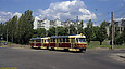 Tatra-T3SU #511-512 23-го маршрута на пересечении проспекта Тракторостроителей и улицы Героев Труда
