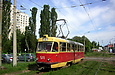 Tatra-T3SU #511 2-го маршрута на улице Клочковской возле улицы Близнюковской