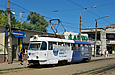 Tatra-T3SU #511 8-го маршрута на конечной станции "602-й микрорайон"