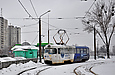 Tatra-T3SU #511 8-го маршрута на конечной станции "602-й микрорайон"