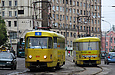 Tatra-T3SU #511 и #583 5-го маршрута на Павловской площади