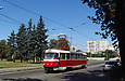 Tatra-T3SU #511 27-го маршрута на улице Полевой