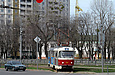 Tatra-T3SU #511 8-го маршрута поворачивает с Московского проспекта на улицу Кошкина